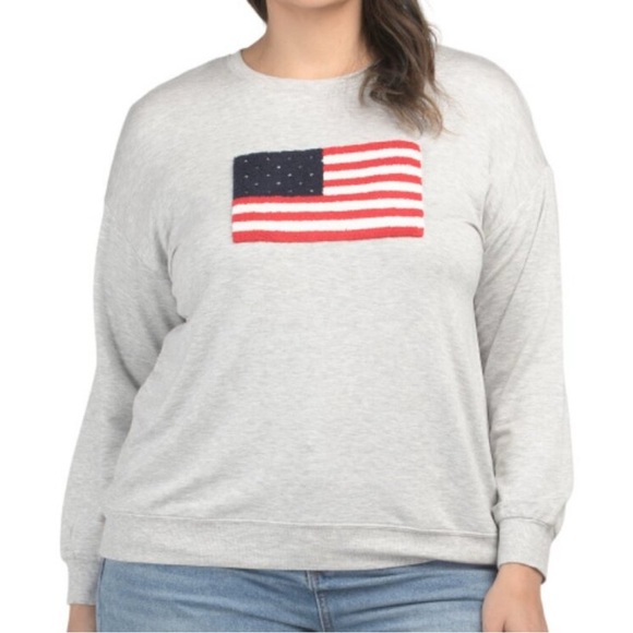 Philosophy Gray Flag Sweater - Picture 6 of 6